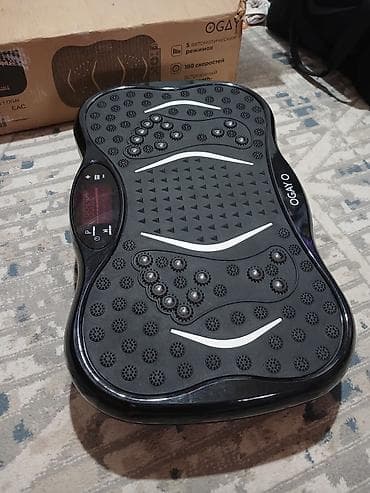 Спорт жана эс алуу: Платформа вибрационная OGAYO для фитнеса и массажа Описание: - — 1