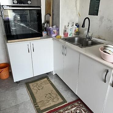 Кухонный гарнитур, Б/у, цвет - Белый, ДСП, Самовывоз — 10