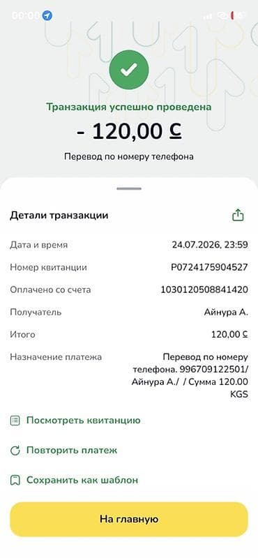 услуги по дому: Услуга: Денежные переводы по номеру телефона через мобильное — 1