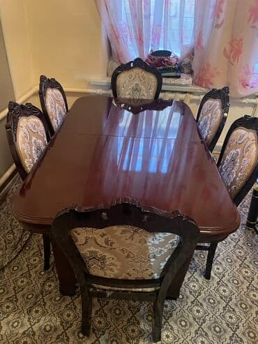 Комплект парт и стульев: Стол и стул для зала — 1