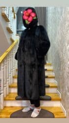 брендовая мужская одежда бишкек: Шуба, Длинная модель, С капюшоном — 3