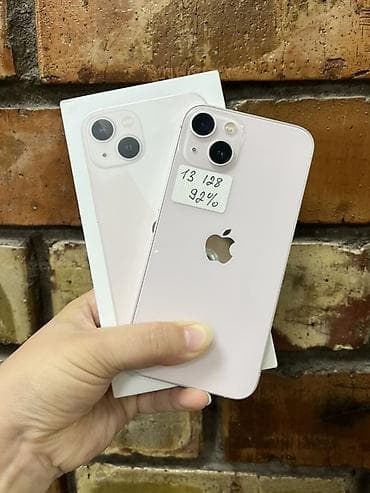 IPhone 13, 128 ГБ, цвет розовый (Pink) - Модель: iPhone 13 (MLPH3B/A) lalafo.kg да IPhone 13, 128 ГБ, цвет розовый (Pink) - Модель: iPhone 13 (MLPH3B/A)
