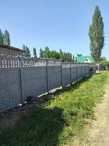 теплый бассейн: Секции и монтаж декоративных железобетонных заборов - Материал — 6
