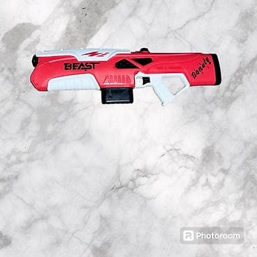 Водяной автомат 🔫 beast water gun в комплекте 3бутылки,зарядка at lalafo.kg Водяной автомат 🔫 beast water gun в комплекте 3бутылки,зарядка