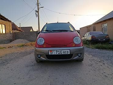 2107 газ: Daewoo Matiz: 2009 г., 1 л, Кол менен иштөөчү, Бензин, Хетчбек — 4