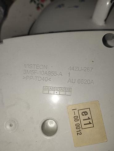 Транспорт: Щиток приборов Visteon для Ford (артикул: 3M5F-10A855-A, маркировка AU — 3