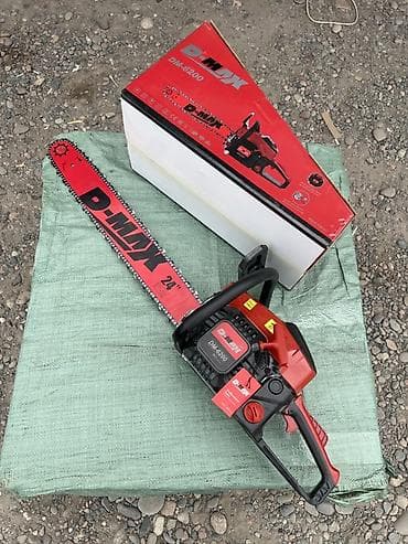 Курулуш жабдуулары: Бензиновая цепная пила D-MAX DM-6200 - Тип: цепная бензопила - — 6