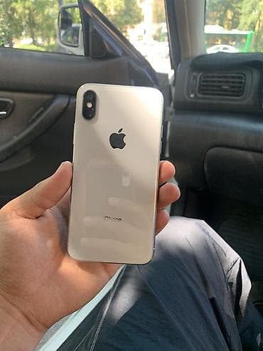IPhone X, Колдонулган, 64 ГБ, Күмүш, 60 % lalafo.kg да IPhone X, Колдонулган, 64 ГБ, Күмүш, 60 %