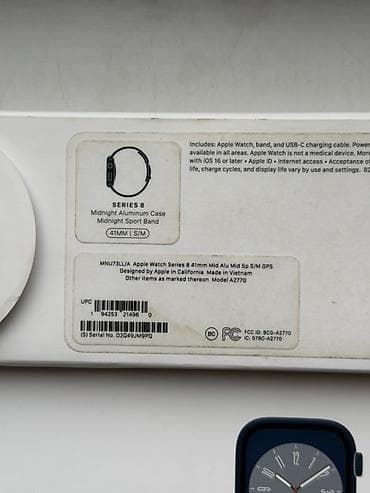 aifon 12pro: Apple Watch Series 8 41MM Midnight АКБ 99%, держит заряд целый день — 6