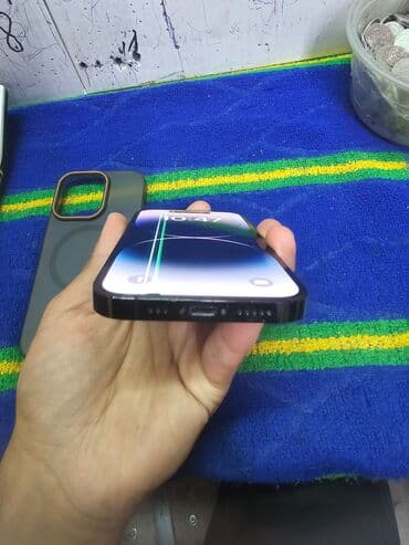 iphone 5s цена в бишкеке бу: IPhone 14 Pro, Б/у, 256 ГБ, Black Titanium, 86 % — 4