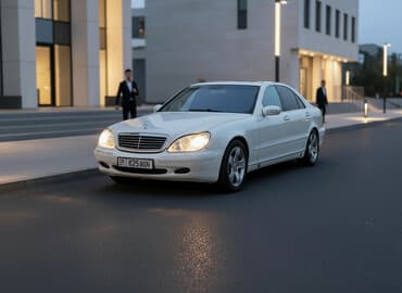 корейское авто: Mercedes-Benz S-Class: 1999 г., 5 л, Автомат, Бензин, Седан — 1