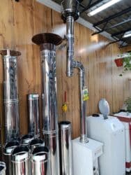 отопительные газовые котлы: Монтаж дымоходов на крыше и через дом Услуги по дымоходам для частных — 28