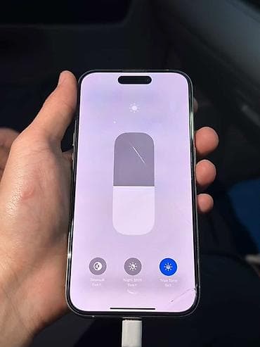 iphone 1 pro max: IPhone 15 Pro, Б/у, 256 ГБ, Natural Titanium, Кабель, 89 % — 5