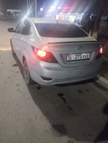авто в бишкеке: Hyundai Solaris: 2012 г., 1.6 л, Механика, Бензин, Седан — 4