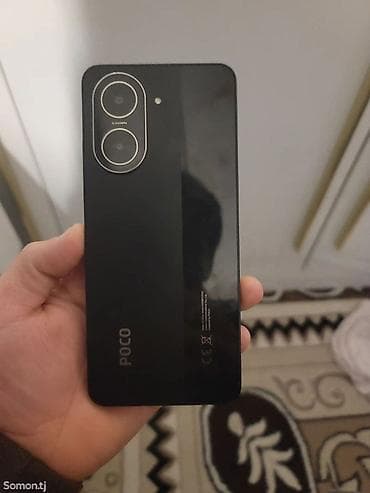 lg v10: Poco C71, Б/у, цвет - Черный, 2 SIM — 2