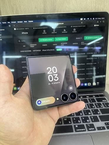 mate 20: Samsung Galaxy Z Flip7, Новый, 256 ГБ, цвет - Черный, В рассрочку, eSIM — 2