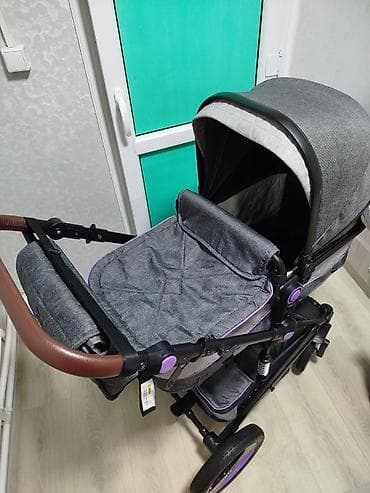 каляска летний: Коляска, Babytime, цвет - Серебристый, Новый, Самовывоз, Платная доставка — 8