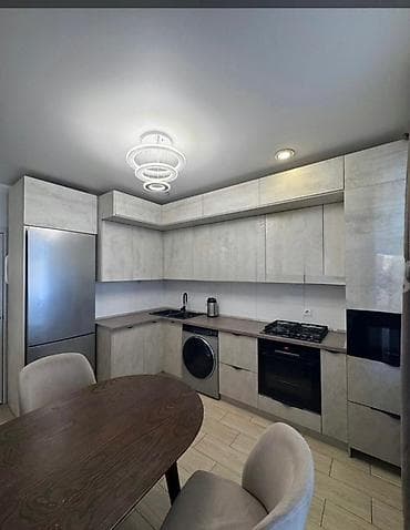 3: 3 комнаты, 78 м², Тунгуч мкр Элитка, 7 этаж, Евроремонт — 2