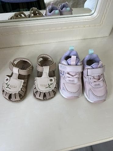 gravity falls: Набор детской обуви для девочки: 1) Босоножки бежевые - Открытый мыс — 2