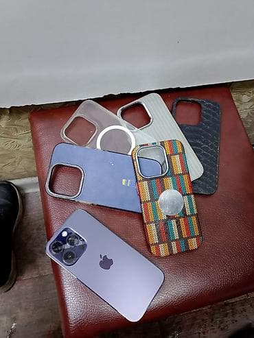 айфон xr цена бишкек: IPhone 14 Pro, 256 ГБ, Deep Purple, Коргоочу айнек, Каптама, Куту, 74 % — 10