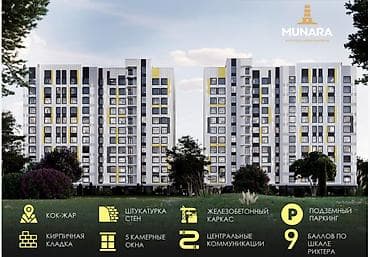gala group: 3 комнаты, 115 м², Элитка, 12 этаж, Готовая ПСО (под самоотделку) — 2