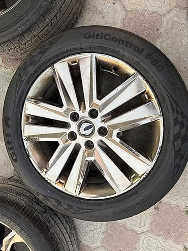 Колеса в сборе 255 / 50 / R 20, Лето, Б/у, Запаска, Легковые, Литые, отверстий - 5 at lalafo.kg Колеса в сборе 255 / 50 / R 20, Лето, Б/у, Запаска, Легковые, Литые, отверстий - 5