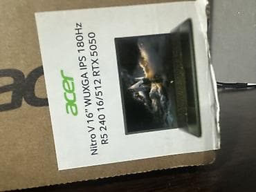 Ноутбук Acer nitro v16 ai rtx 5050 На гарантии, покупал новым за