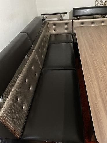 столы и стулья на кухню: Кухонный стол и стул, цвет - Черный — 1