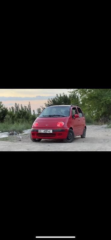 Унаа: Daewoo Matiz: 2000 г., 0.8 л, Кол менен иштөөчү, Бензин, Хетчбек — 4