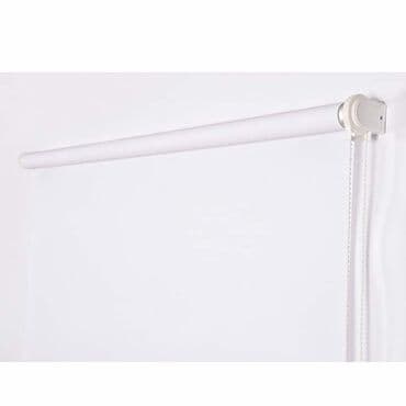 ролл шторы фото: Рулонная штора ролло "Однотонная блэкаут", белый — 1