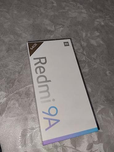 динамик для авто: Redmi, Redmi 9A, Б/у, 64 ГБ, цвет - Черный, 2 SIM — 2