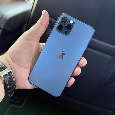 bishdroid: IPhone 12 Pro, Б/у, 256 ГБ, Синий, Чехол, 100 % — 4