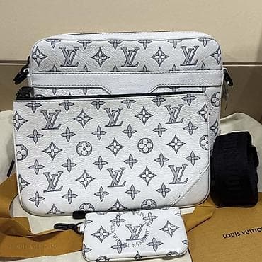 Барсетки: Барсетка, Louis Vuitton, Материал: Натуральная кожа, Новый — 1