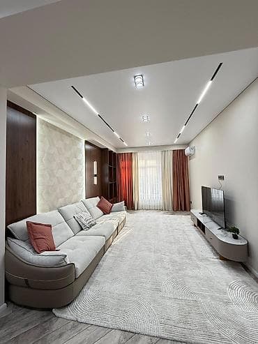 3 комнаты, 103 м², Элитка, Асанбай мкр Элитка, 5 этаж, Дизайнерский ремонт