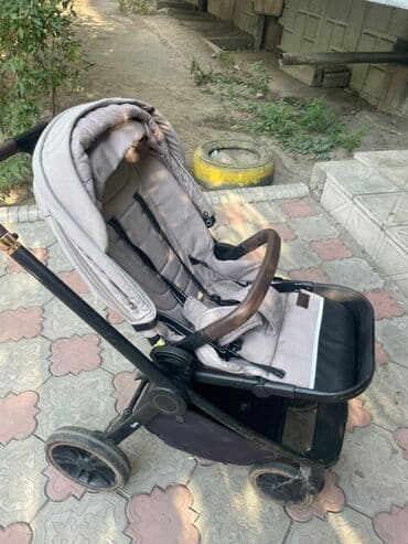 удобная детская коляска: Коляска, цвет - Коричневый — 6