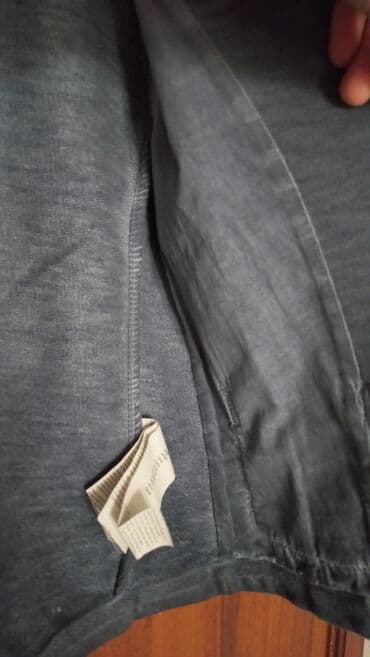 школьный фартук на прокат: Школьная форма, цвет - Синий, Б/у — 5