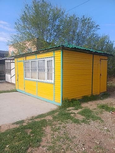 купить бытовку: Торговый павильон/киоск из железа с витринами и стеллажами Размер 5х4 — 1