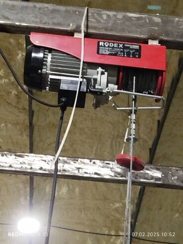 электроинструменты оптом: Лебедка 1000 кг Тельфер 🔥Распродажа🔥 RODEX, DINGQI, АЛЬФА Подьемник — 3