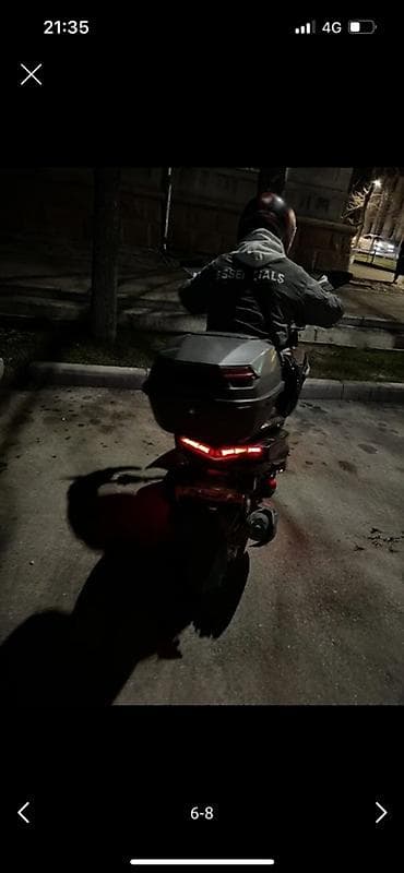 bmb 39: Скутер/максискутер, черный, спортивный дизайн. Особенности и — 8