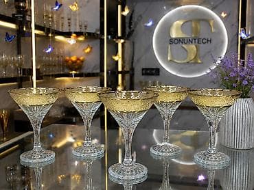 Набор бокалов для мартини PROMSIZ Decorated Glass - Тип: бокалы для — 2