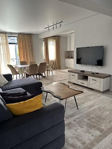 квартира на длительный срок: 4 комнаты, С мебелью полностью — 1