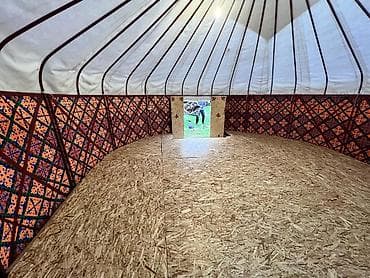 спортивный тренажёр: Юрта (стационарно-разборная тентовая конструкция круглой формы) - — 7
