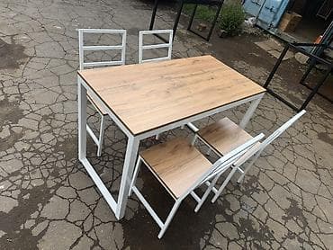 Мебель: Кухонный стол и стул, Новый, Платная доставка, Самовывоз — 1