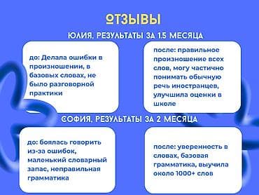 russian language: Курсы английского языка, Онлайн — 5