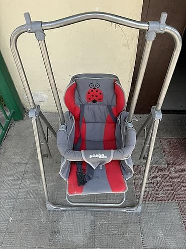 палатка домик для детей: Детские напольные качели Pasha Baby - Тип: напольные качели для — 4