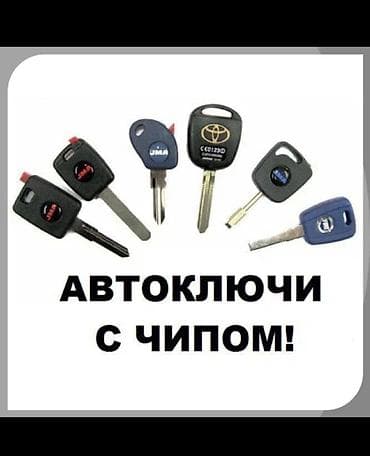 Автоключи с чипом - Изготовление и программирование чип‑ключей для