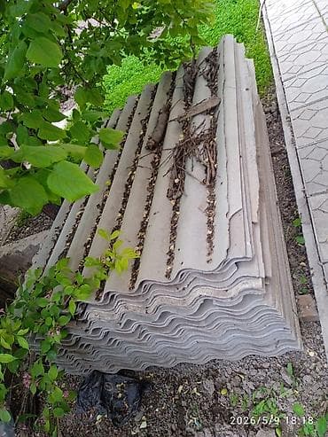 пена на крыша: Шифер б/у продаю, цена договорная, самовывоз — 3