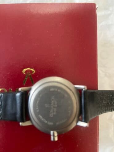 кожаный ремешок для часов: Классические часы часы, Romanson, Титан, Швейцария, Водонепроницаемые, Унисекс, Б/у — 4