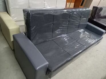 диван черный: Раскладной диван, Новый — 11