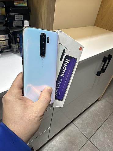 iphone iphone: Redmi, Redmi 8 Pro, Б/у, 128 ГБ, цвет - Белый, 1 SIM, eSIM — 6